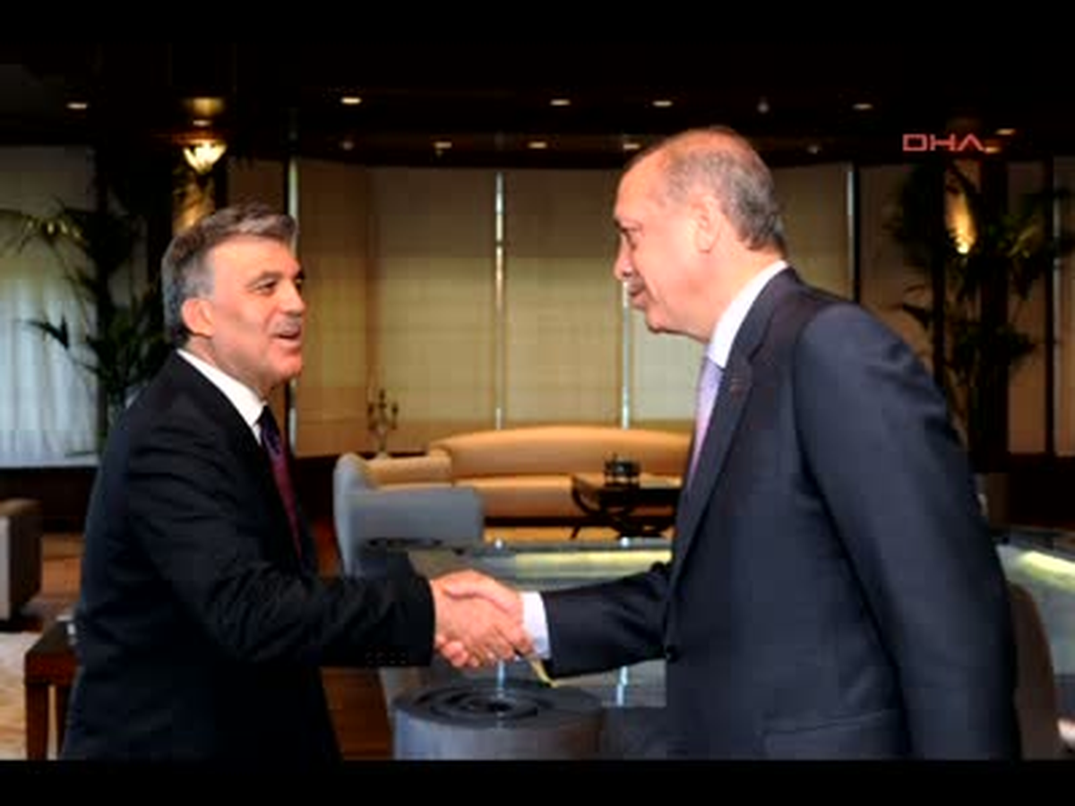 Gül ve Erdoğan Hüber\'de Görüştü