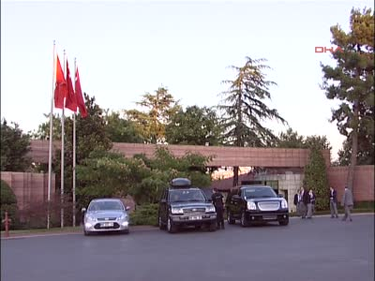 Gül ve Erdoğan Hüber\'de Görüştü