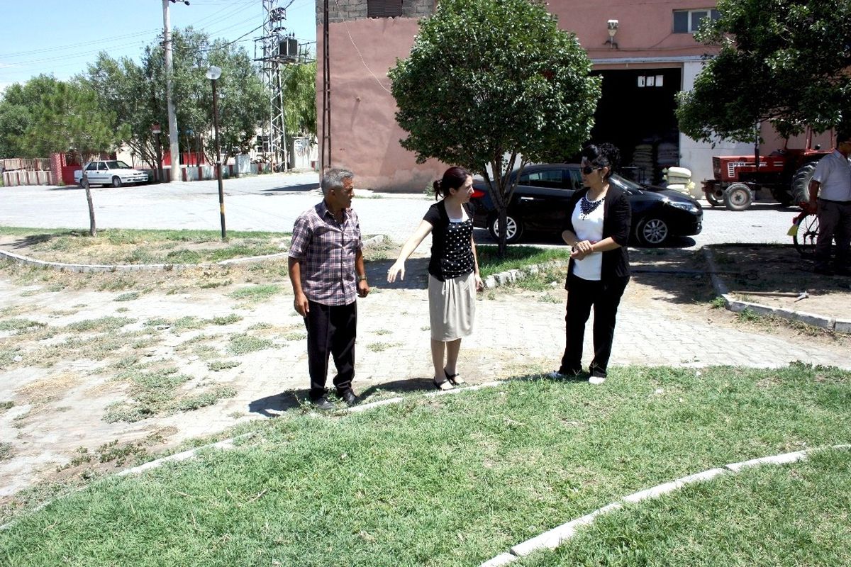 Iğdır Belediyesi\'nin Park Yapım Çalışmaları