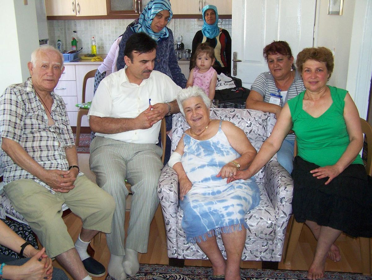 Kursiyerler Hayırsever Çifti Ziyaret Etti
