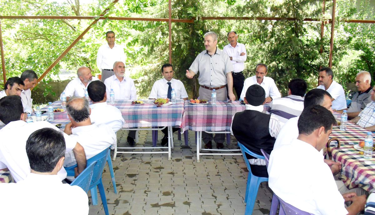 Milletvekili Murtaza Yetiş Sincik\'te Temaslarda Bulundu