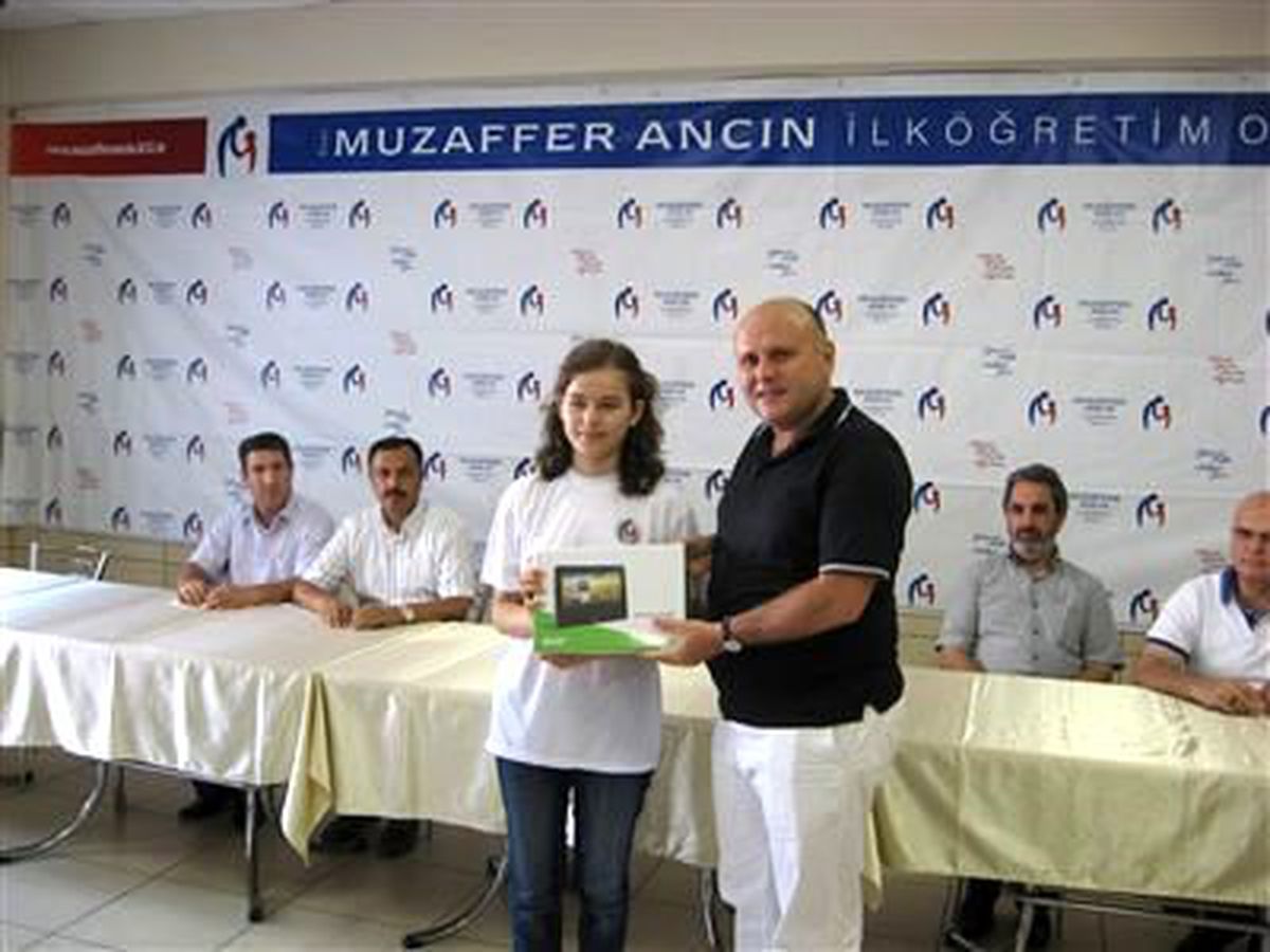 Muzaffer Ancın\'ın Sbs Şampiyonlarına Ödül