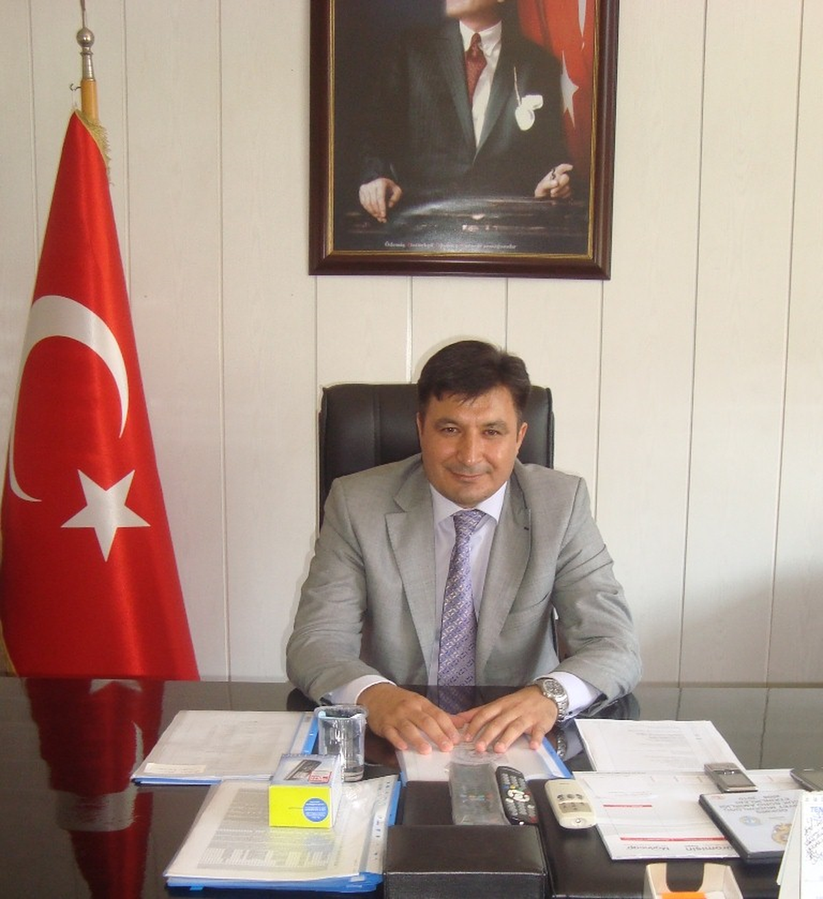 Ödemiş\'e Atanan Emniyet Müdürü Adil Metin Görevine Bugün Başladı