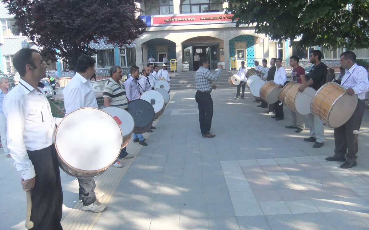 Ramazan Davulcularından Gösteri
