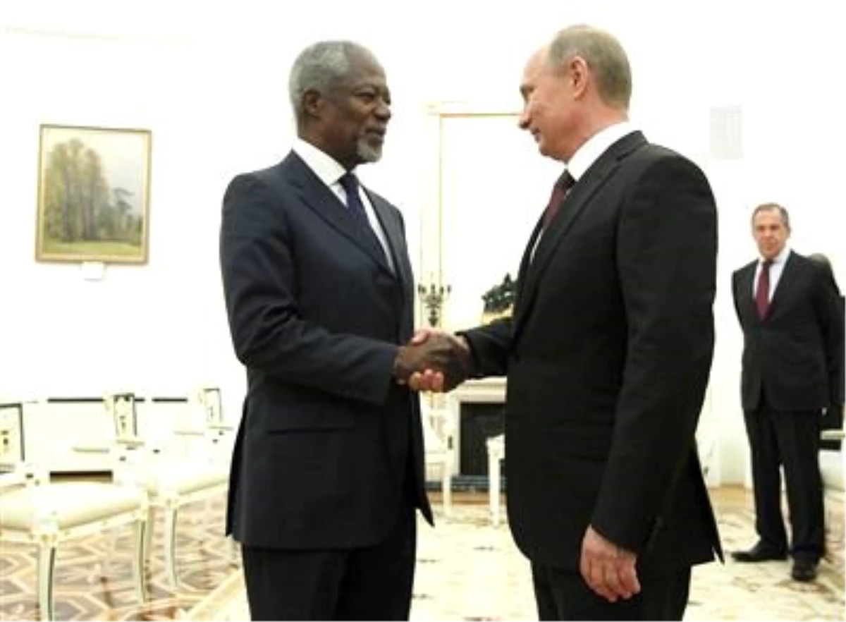 Rusya Devlet Başkanı Putin, Kofi Annan ile Görüştü