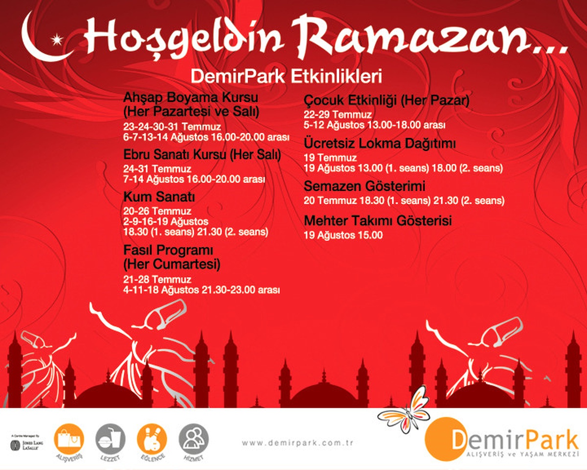 Şehr-İ Ramazan Eğlenceleri Demirpark Avm\' de