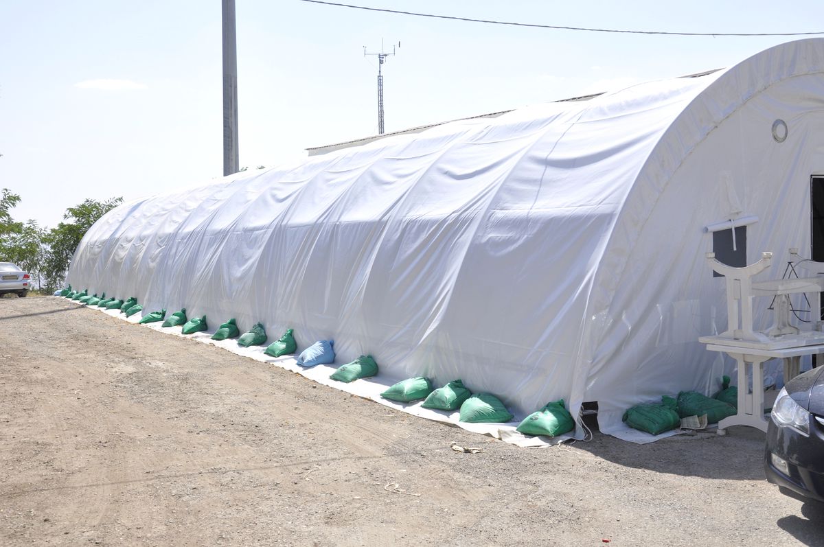 Şırnak\'ta Dev Ramazan Çadırı Kuruldu