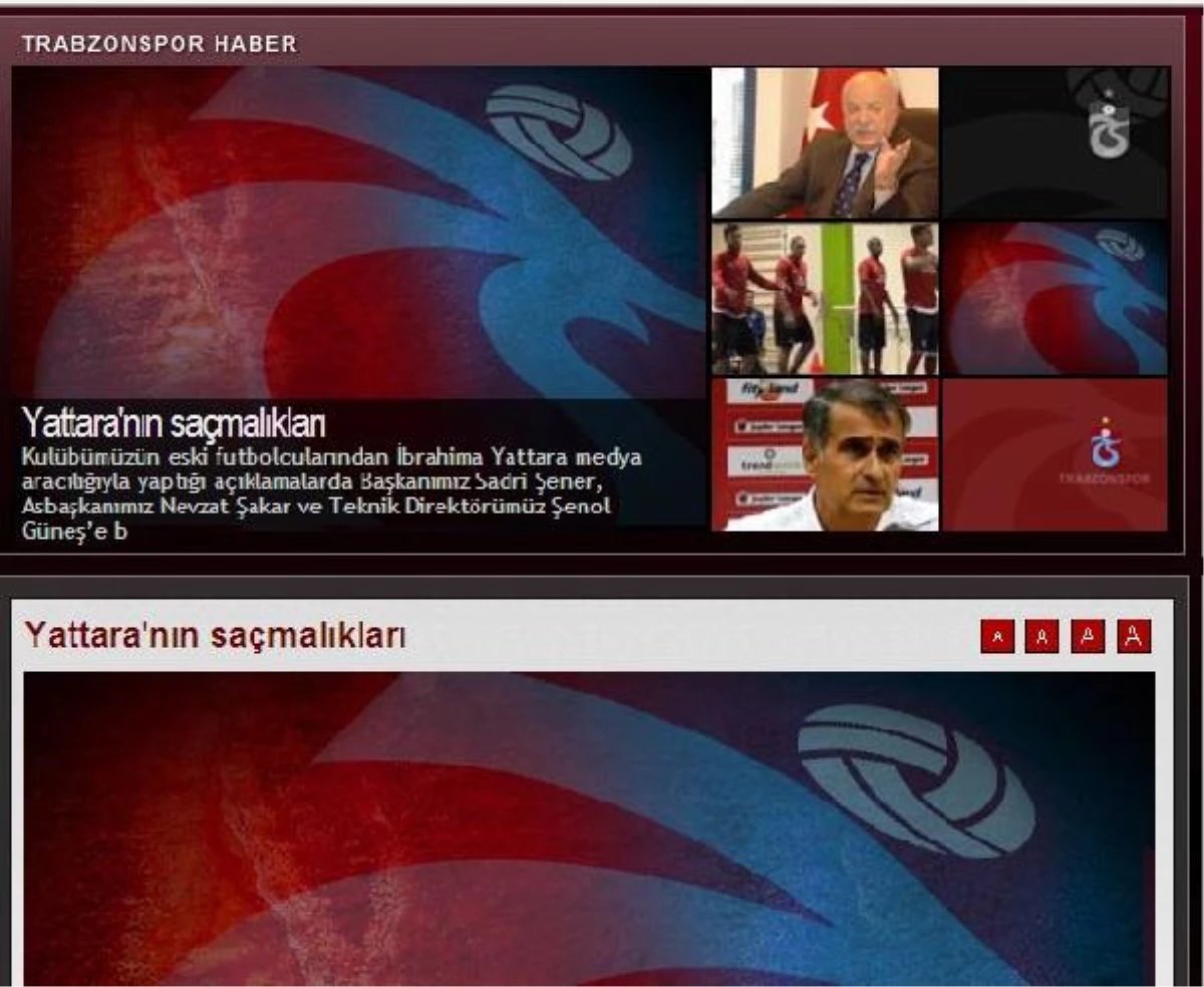 Trabzonspor\'dan Açıklama: Yattara\'nın Saçmalıkları