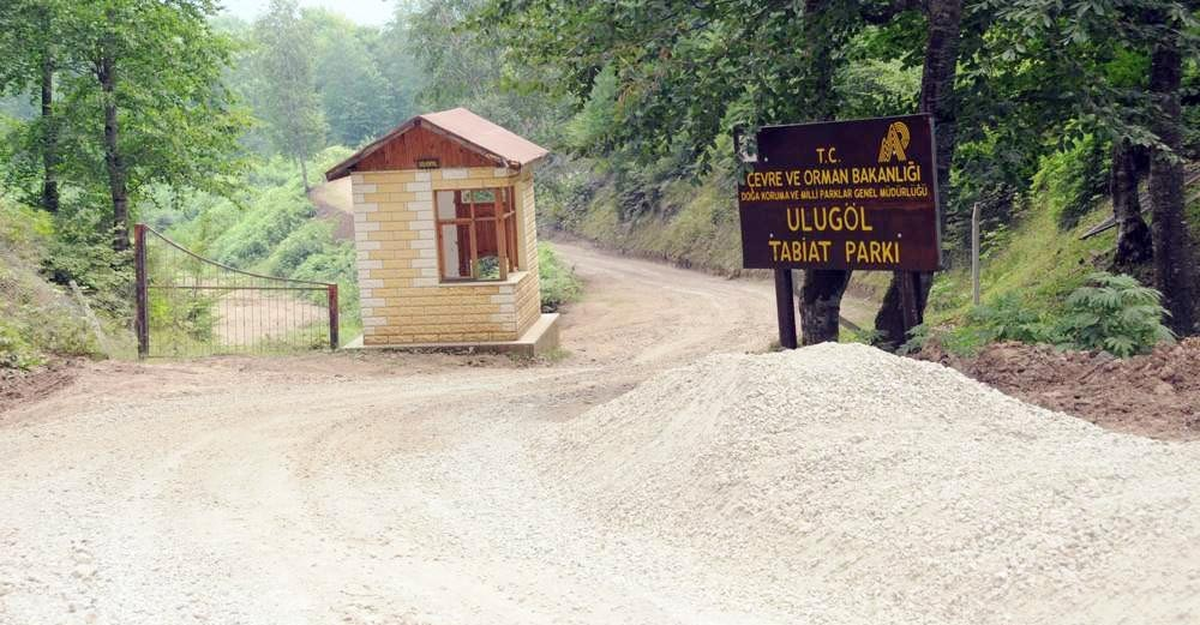 Ulugöl Tabiat Parkı Yoluna Beton Asfalt