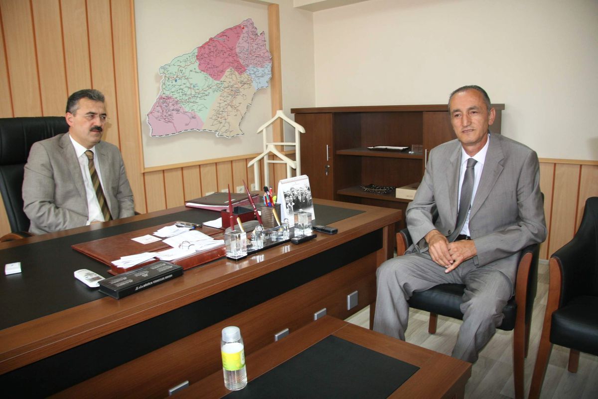 Amelebirliği Başkanından Vali Ayyıldız\'a Ziyaret