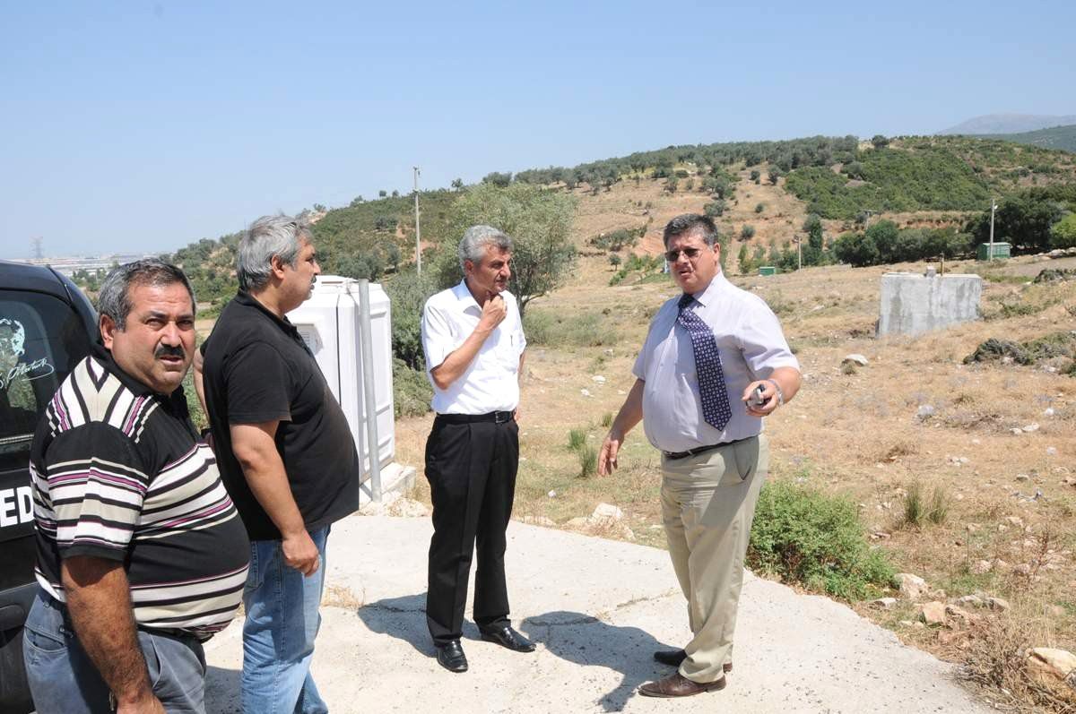 Belediye Başkan Yardımcısı Çipiloğlu Su Depolarını İnceledi