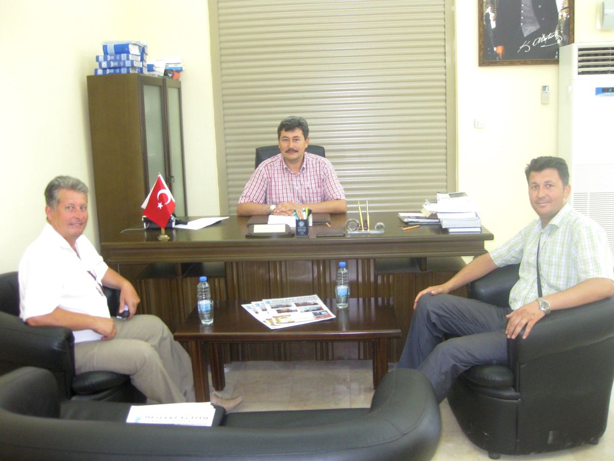Didim Ticaret Odası Başkanı Döver, Mesleki Eğitim Merkezi Müdürünü Ağırladı