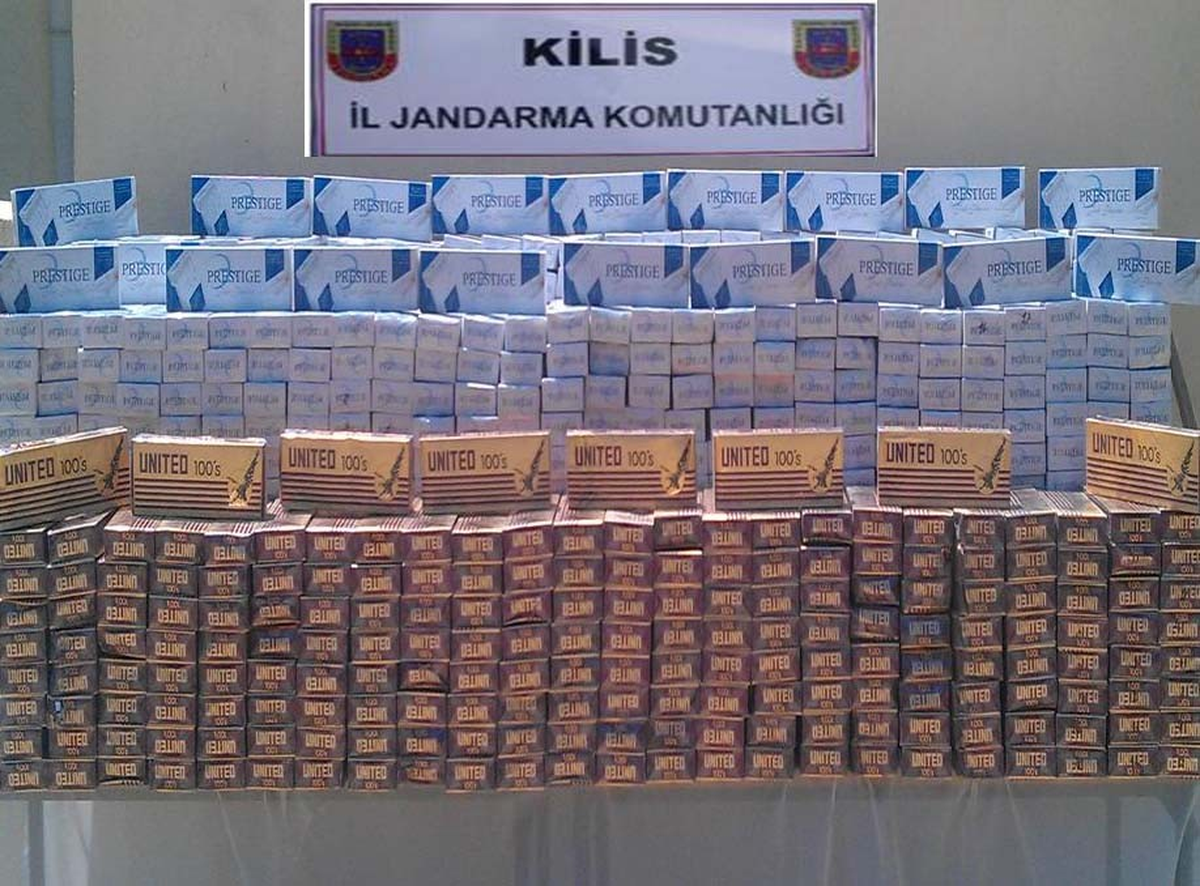 Kilis\'te Kaçak Çay, Sigara ve Et Yakalandı