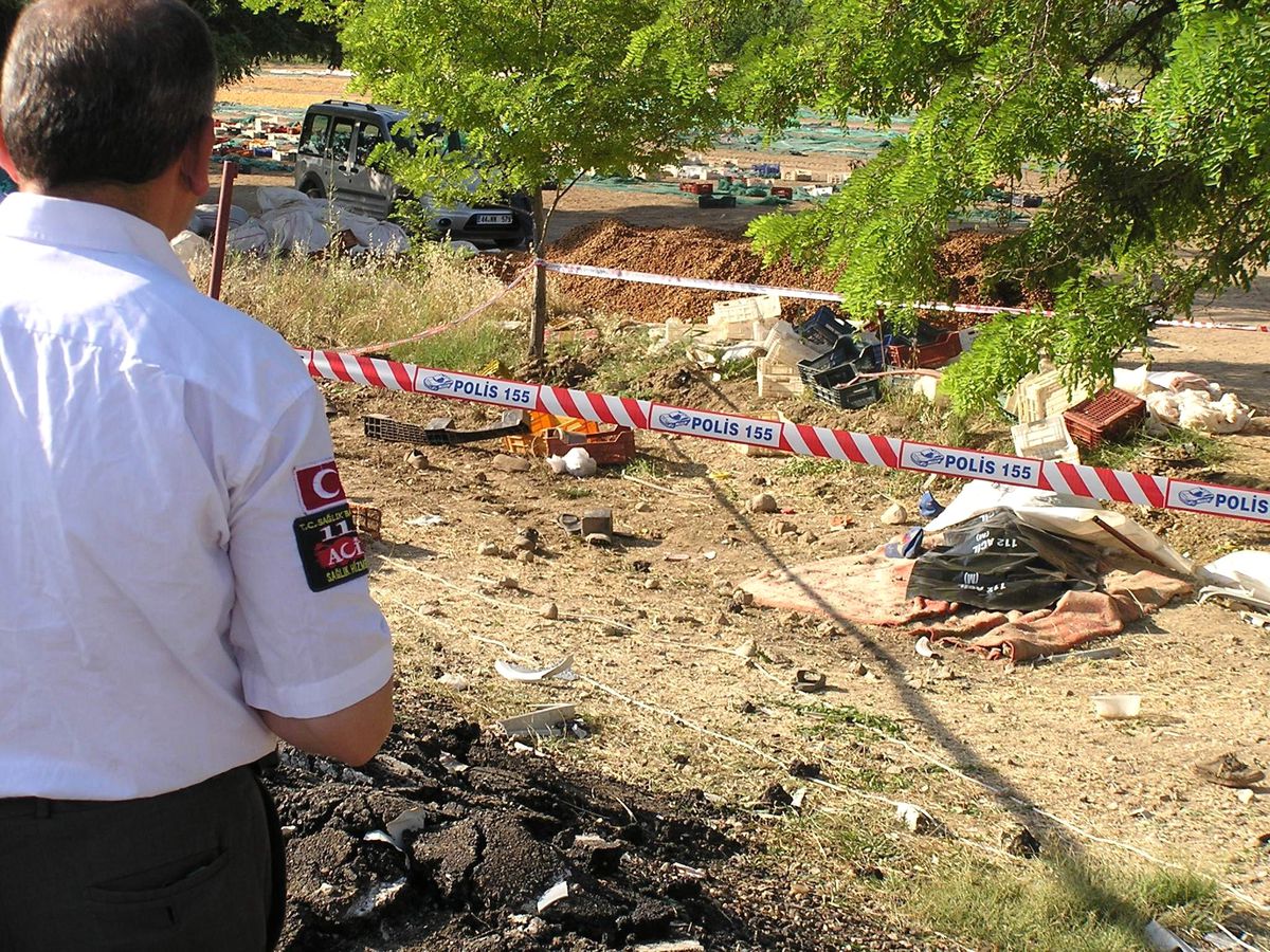 Malatya\'da Otobüs Tarım İşçilerinin Üzerine Uçtu: 1 Ölü, 6 Yaralı