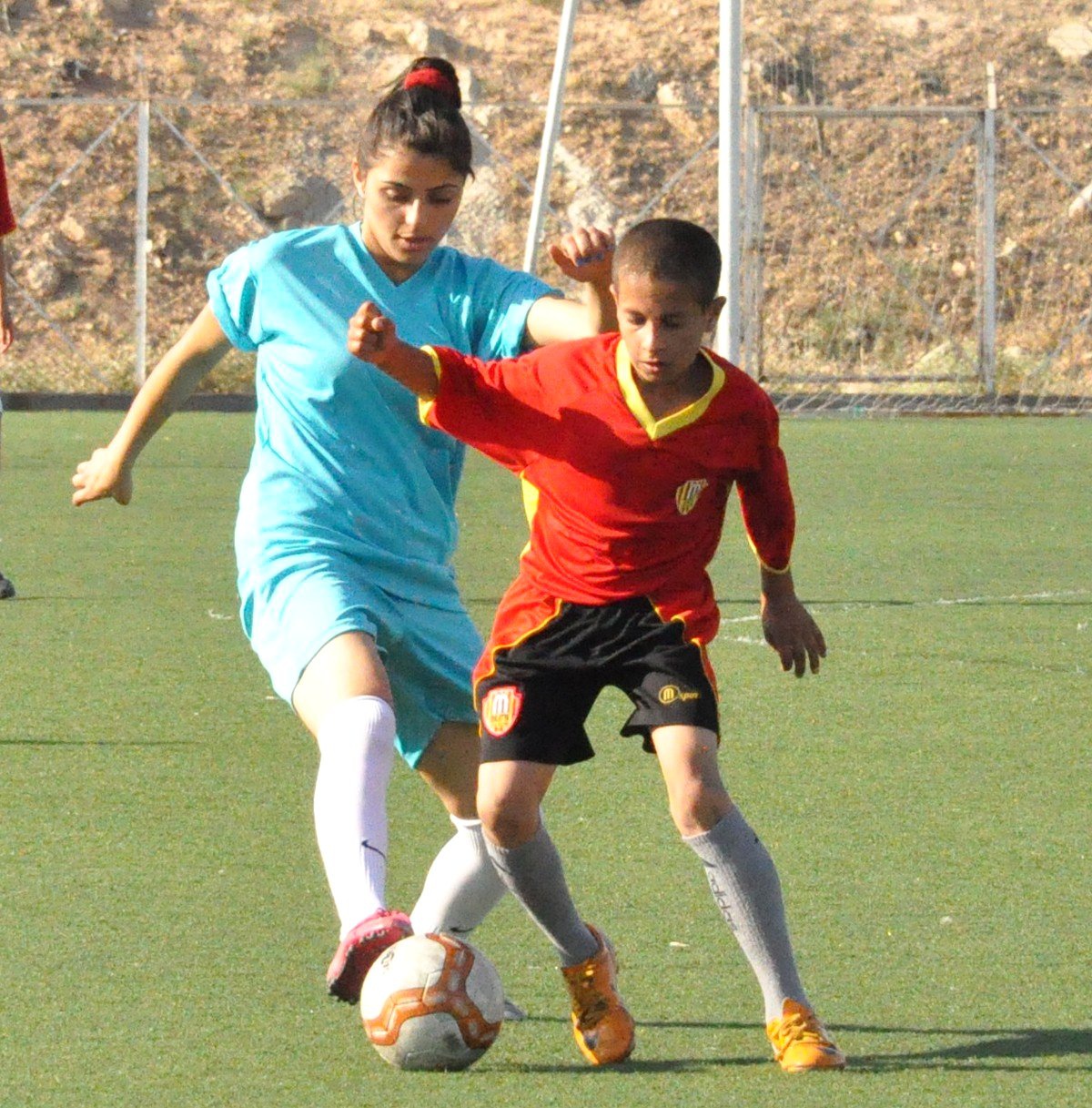 Malatyaspor ile Bayanlar Futbol Takımı Hazırlık Maçı Oynadı