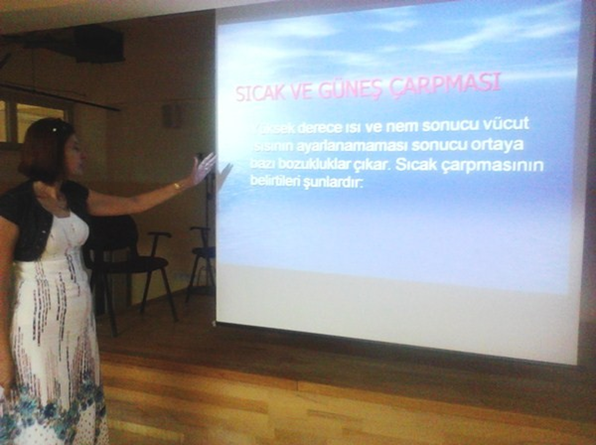 Mezitli Tsm Sıcak Havalara Karşı Uyardı