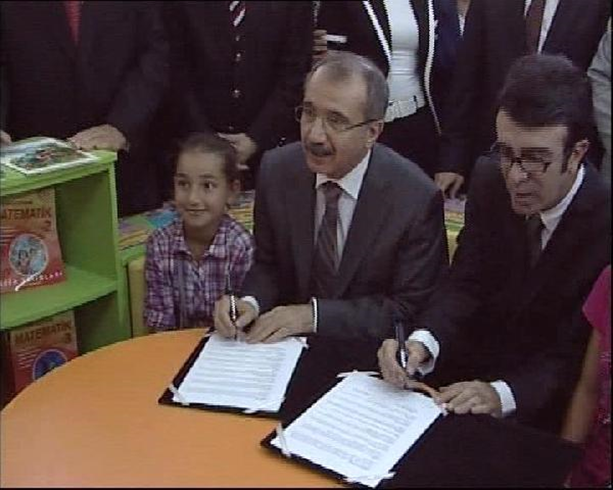 Protokolü Bakan Dinçer İmzaladı / Zenginleştirilmiş Kütüphaneler Geliyor