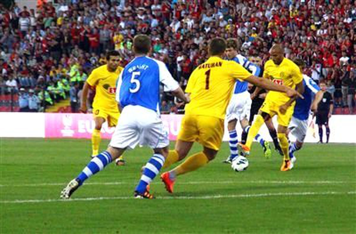 UEFA Avrupa Ligi 2.Ön Eleme Turundaki Eskişehirspor-Saint Johnstone Karşılaşmasının İlk Yarısı,...