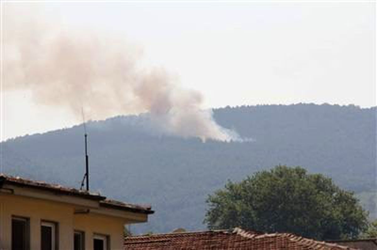 Uludağ\'da Orman Yangını