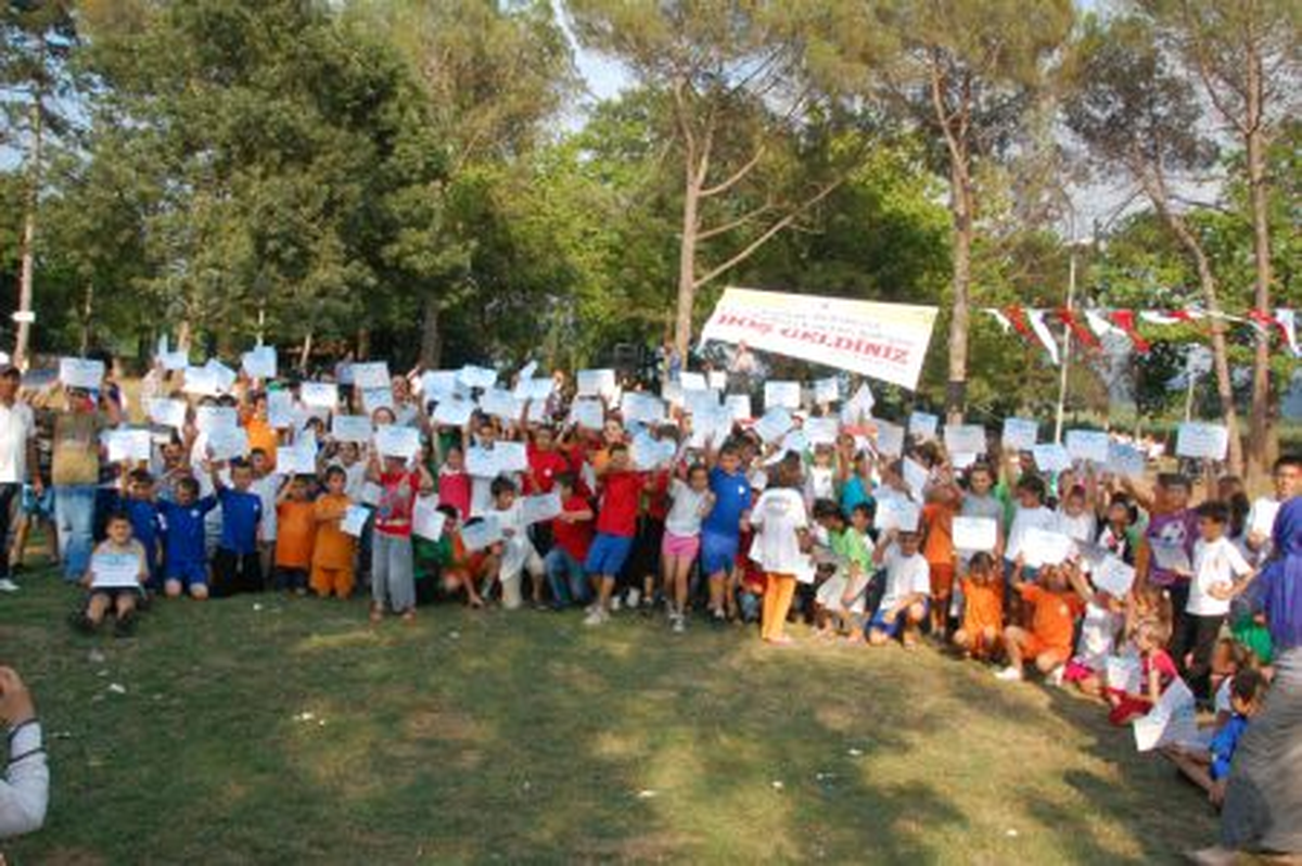 Yaz Spor Okulunun Muhteşem Kapanış Töreni