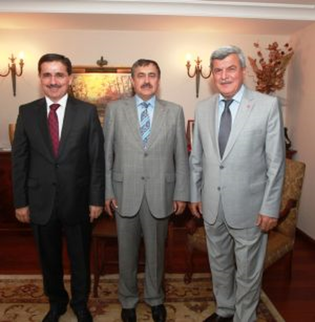 Ankara\'da Temaslarda Bulundular