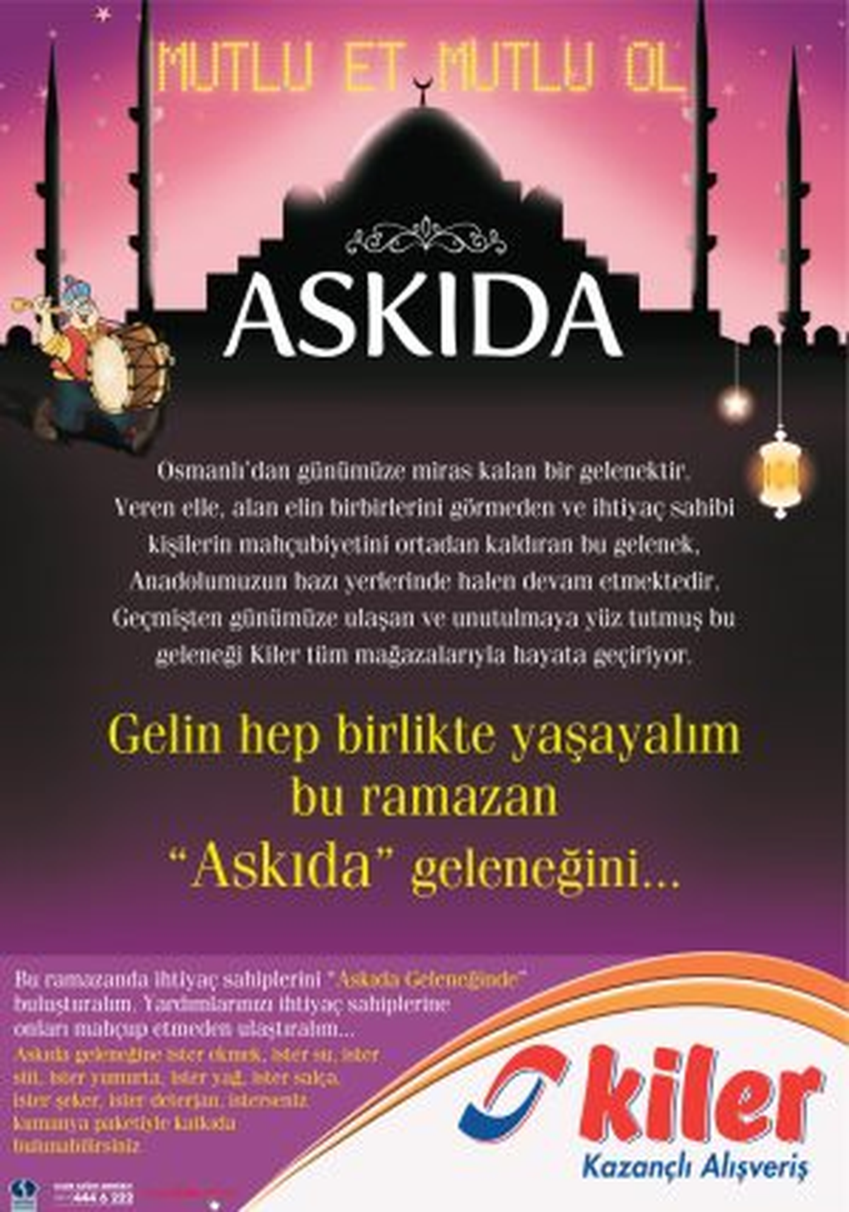 Askıda Geleneği Kiler ile Canlanıyor