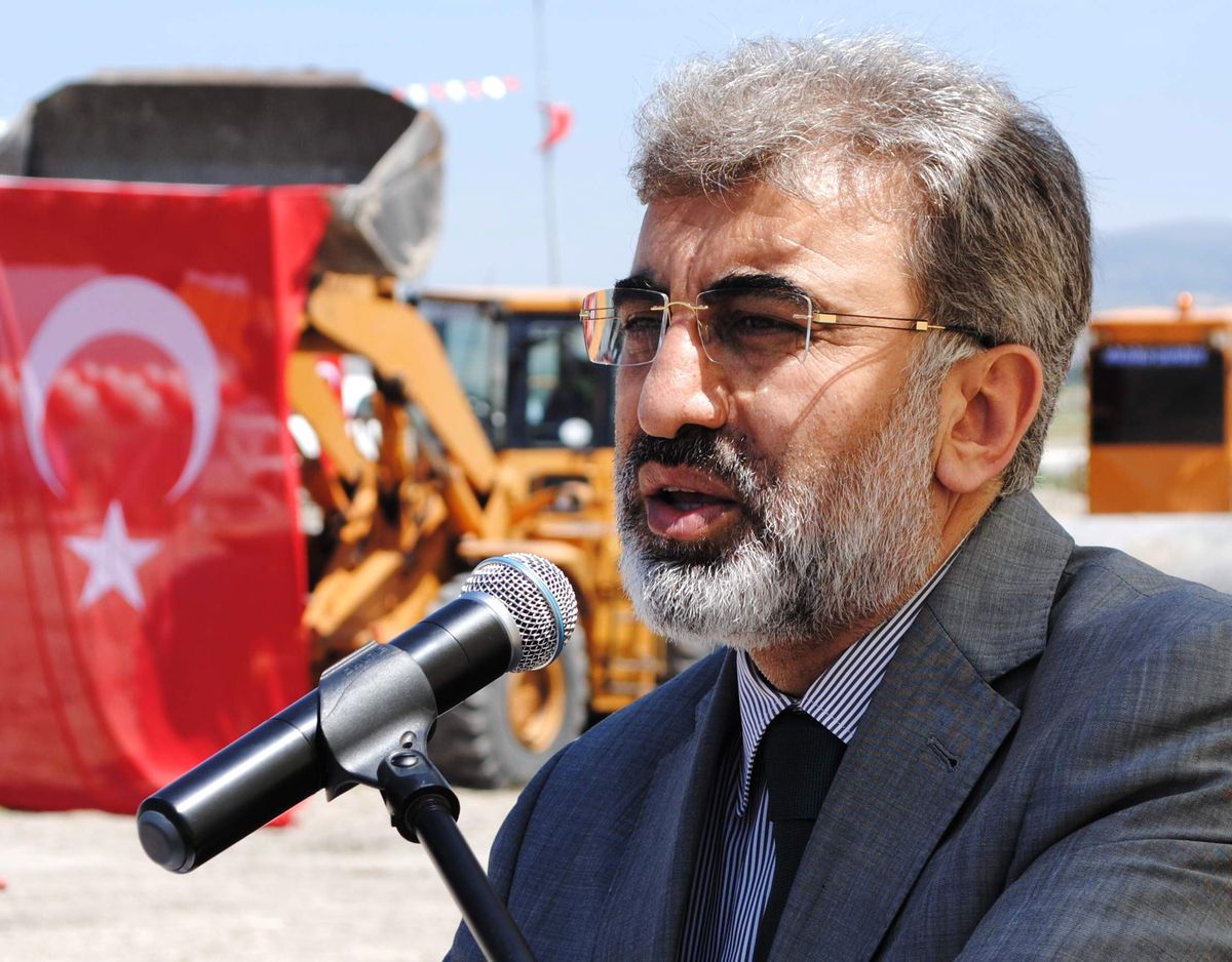 Bakan Yıldız, Amasya\'da Biyogaz Tesisinin Temelini Attı