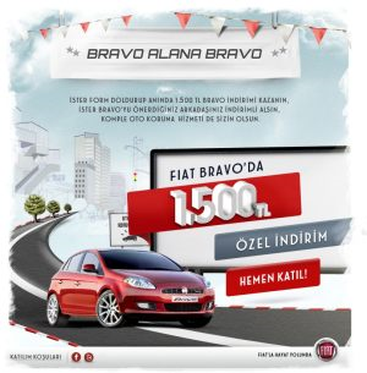 FIAT\'tan Bravo Dedirten Facebook Kampanyası