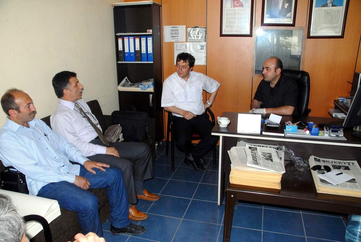 İha\'dan Sarıkamış Kardelen Gazetesi\'ne Nazeket Ziyareti