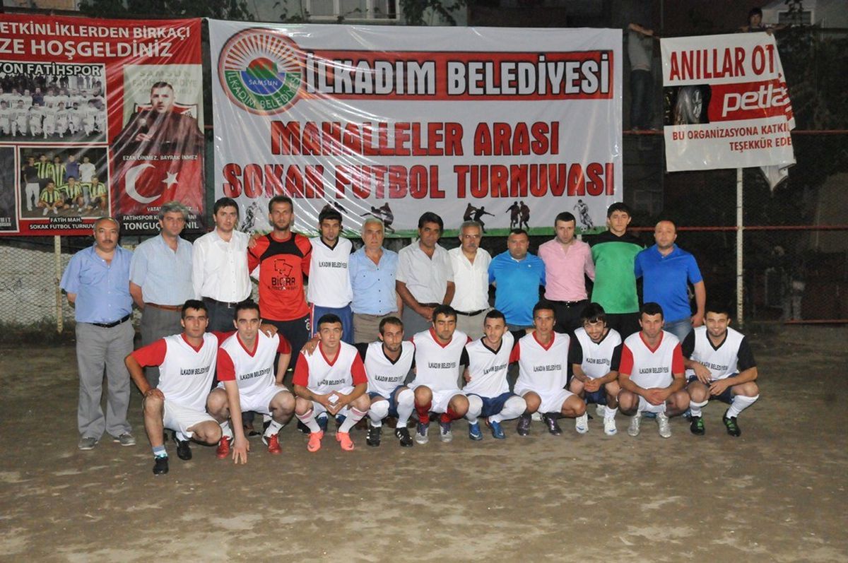 İlkadım\'da Sokak Futbol Turnuvası