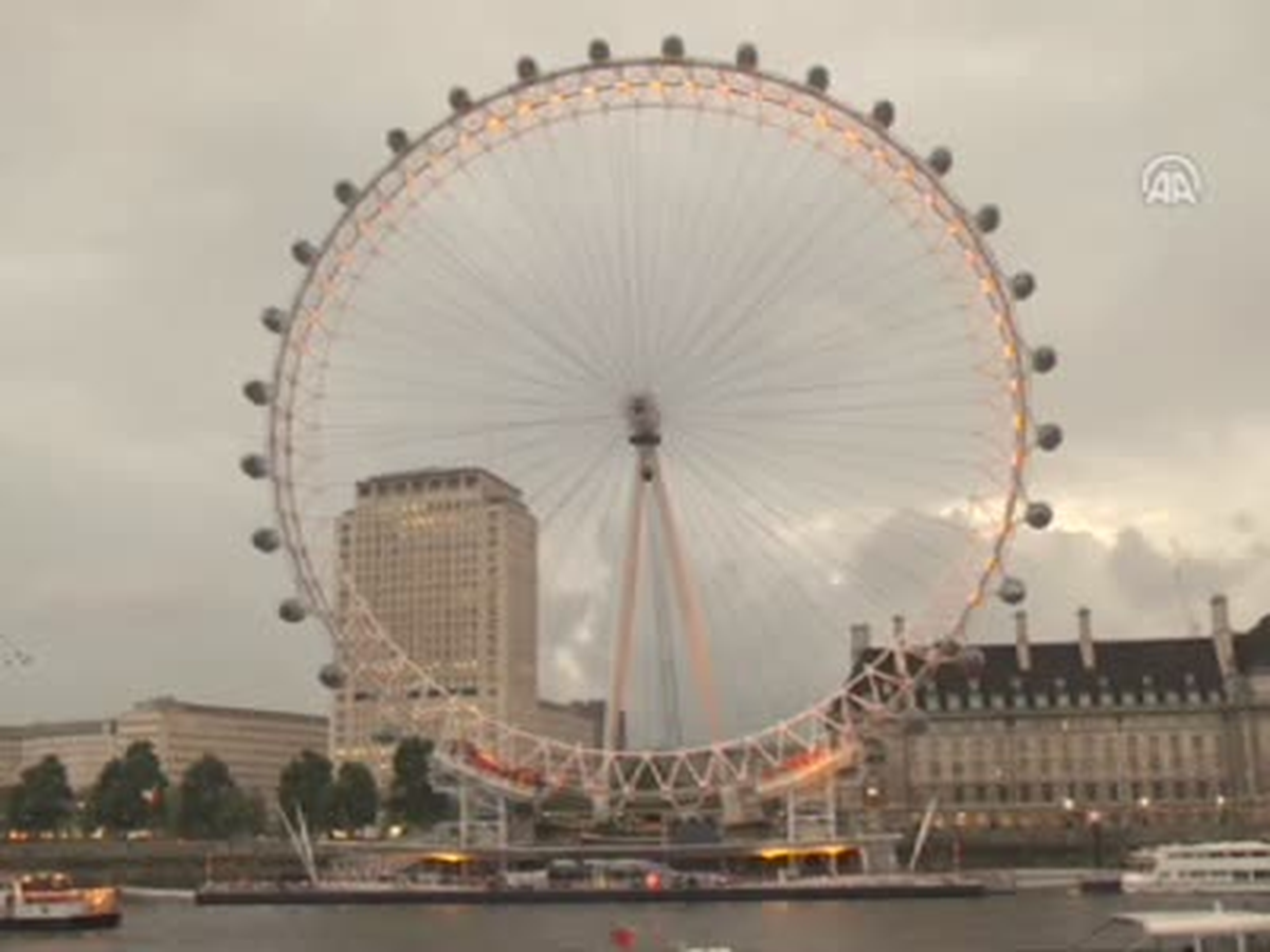 "London Eye"a Bak