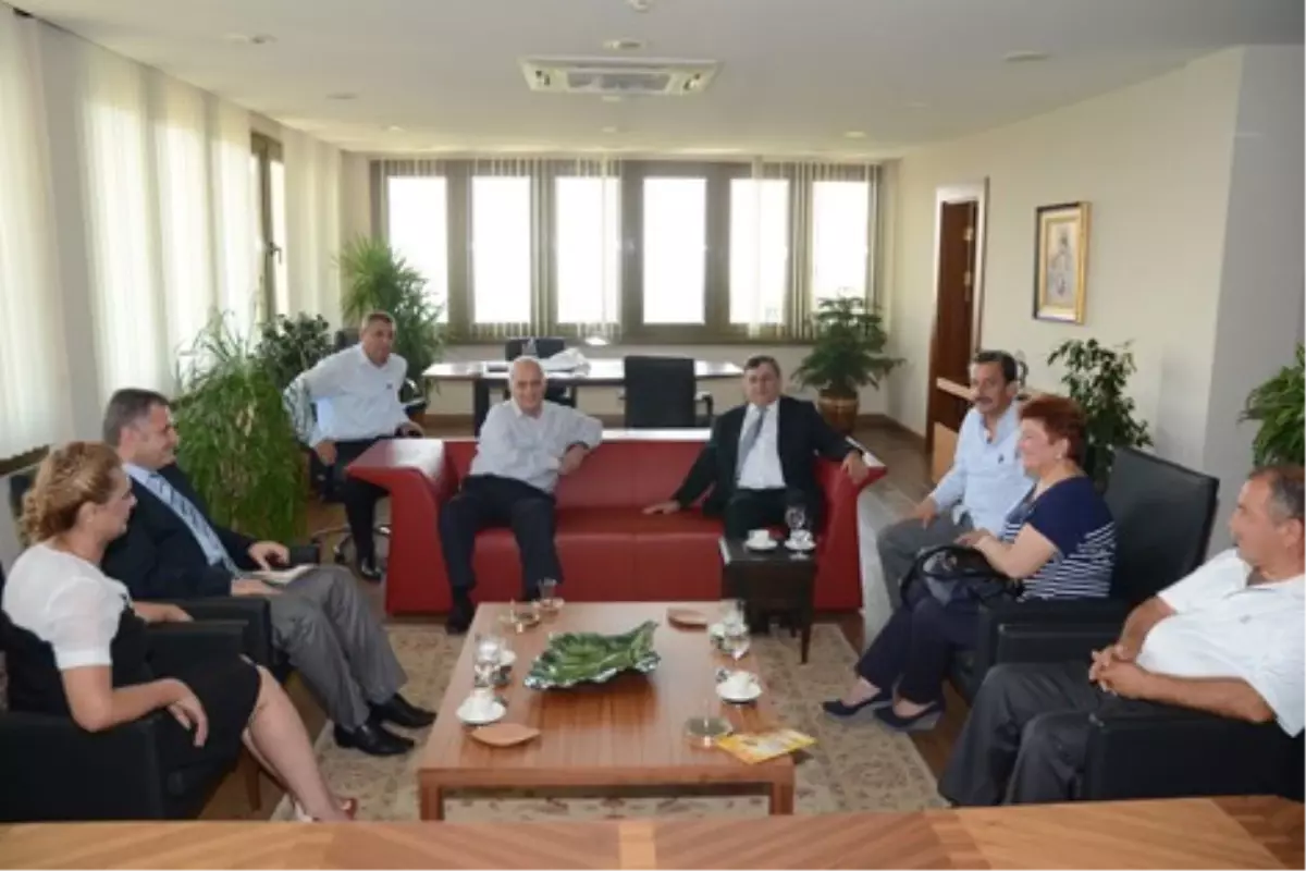 Rektör Öztoprak'dan Rektör Aydın'a Ziyaret