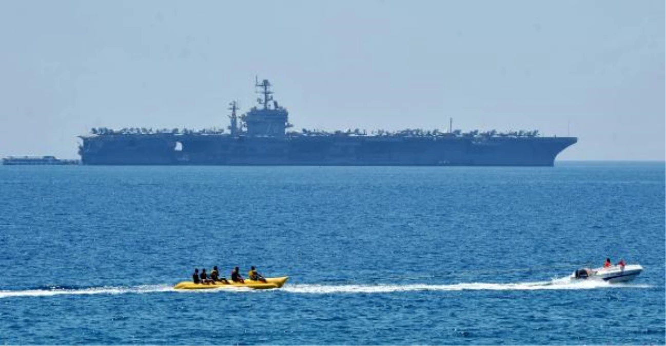 ABD Uçak Gemisi, Antalya\'dan Ayrıldı