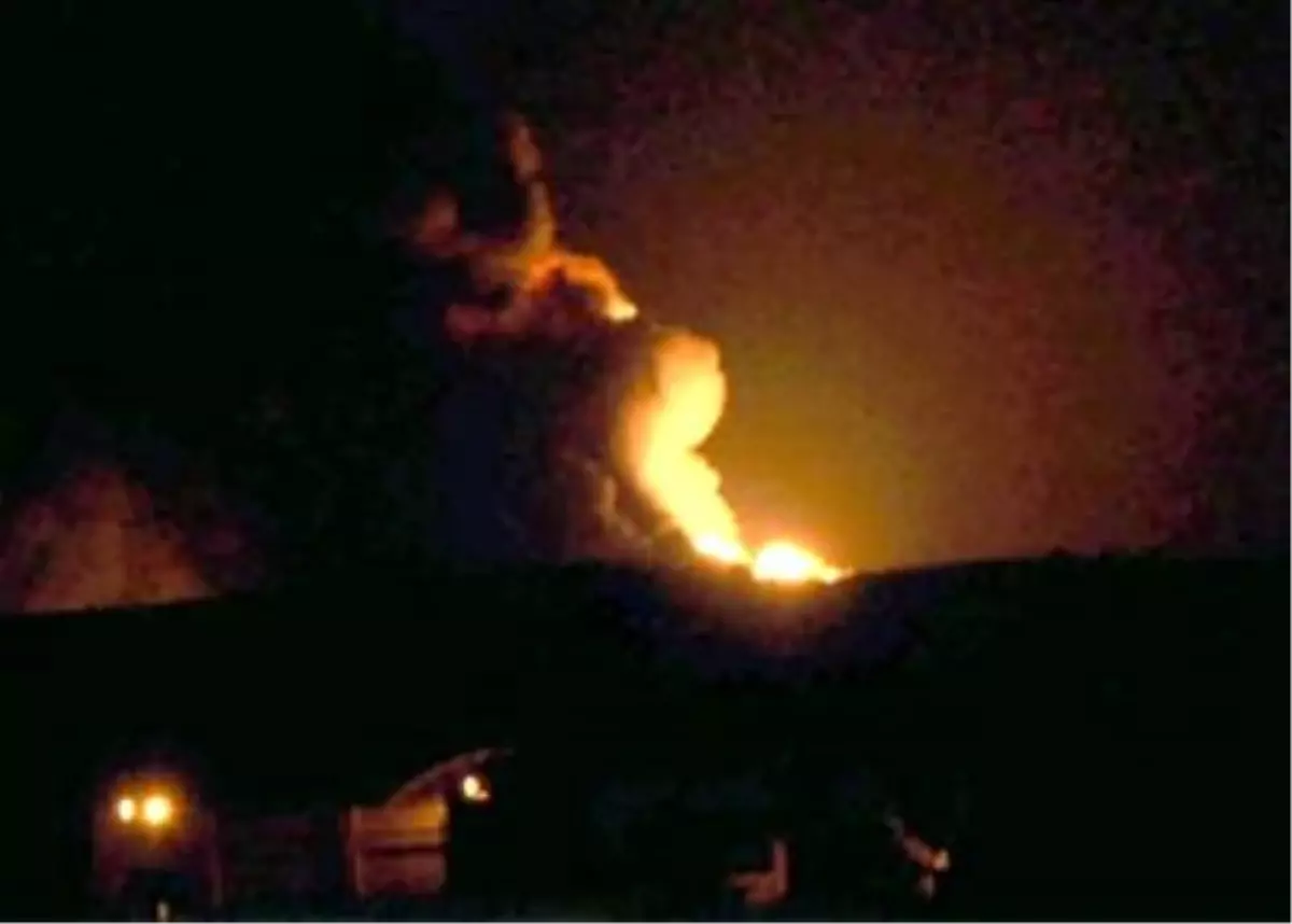 Botaş Boru Hattı Yeniden Alev Aldı