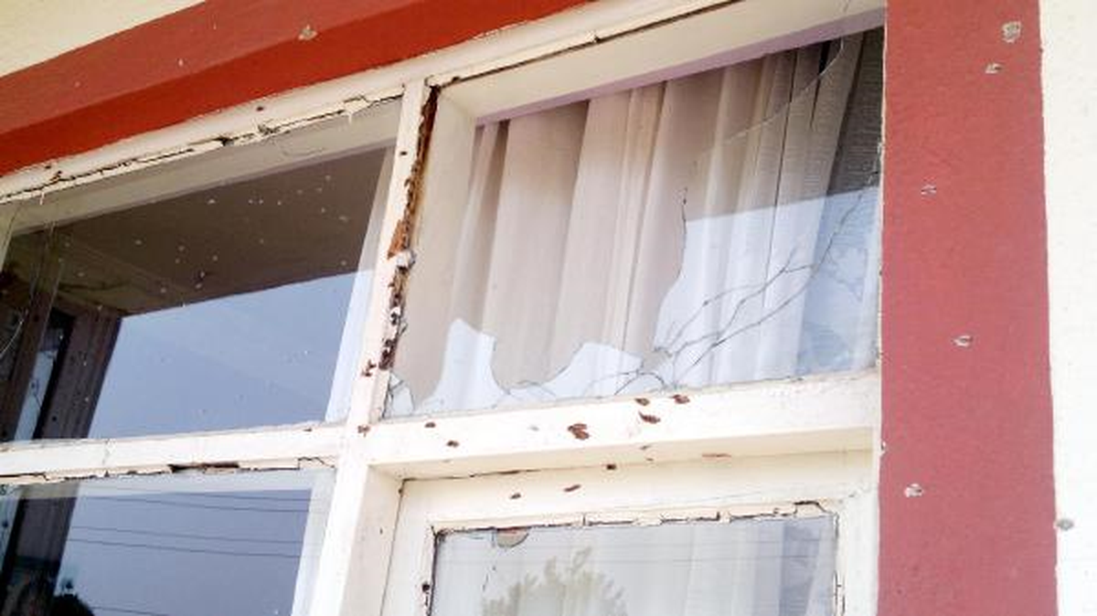 Önce Kendisi Sonra Evi Kurşunlandı