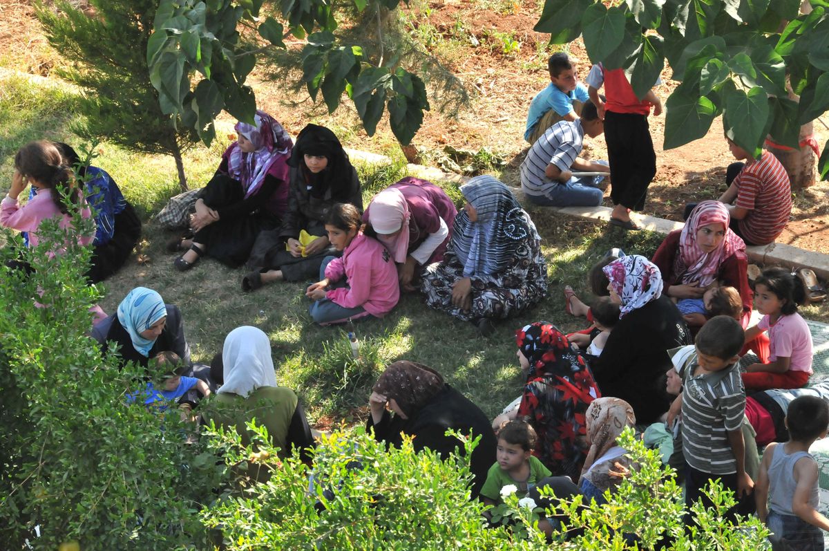 Suriyeli Sığınmacılar Eylem Yaptı