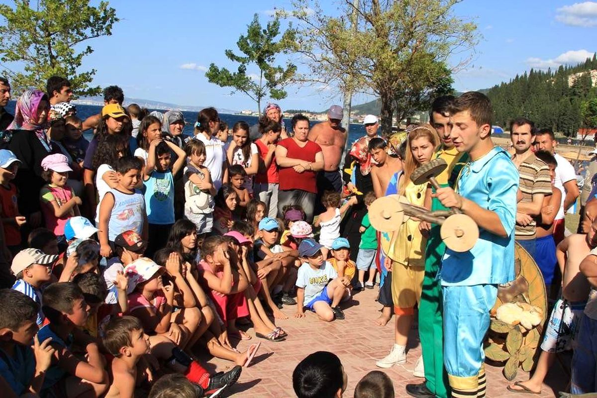 Altınkemer\'de Mavi Bayrak Şenliği