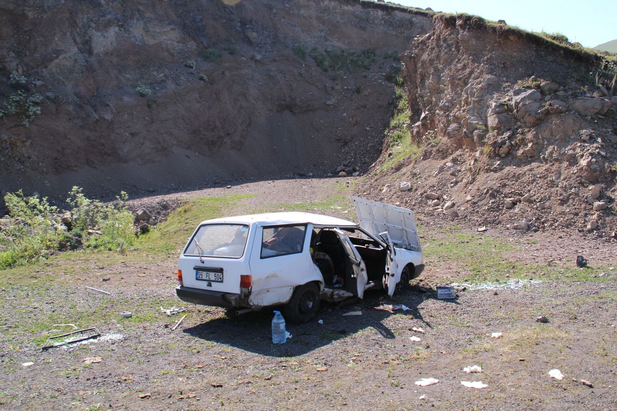 Çıldır\'da Trafik Kazası; 1 Yaralı