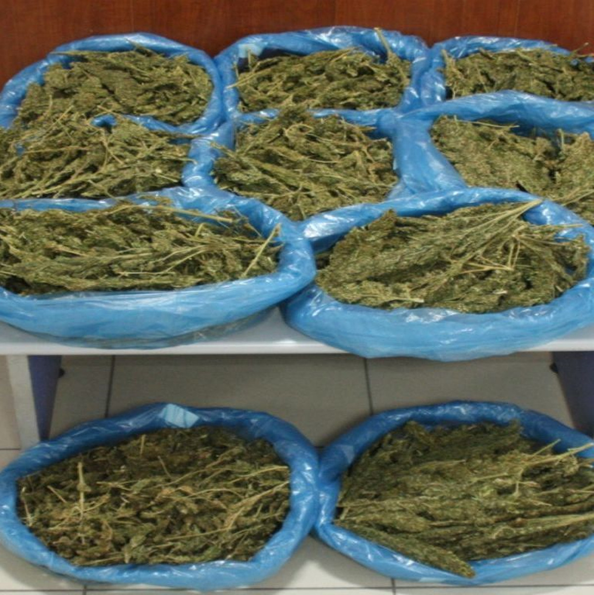 Çocuk Kuryeler 15 Kilo Esrarla Yakalandı
