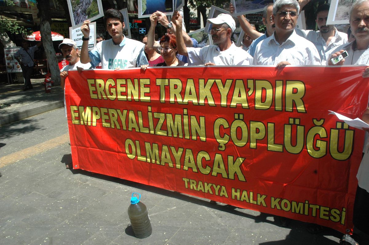 Ergene Yürüyüşçüleri Ankara\'ya Ulaştı