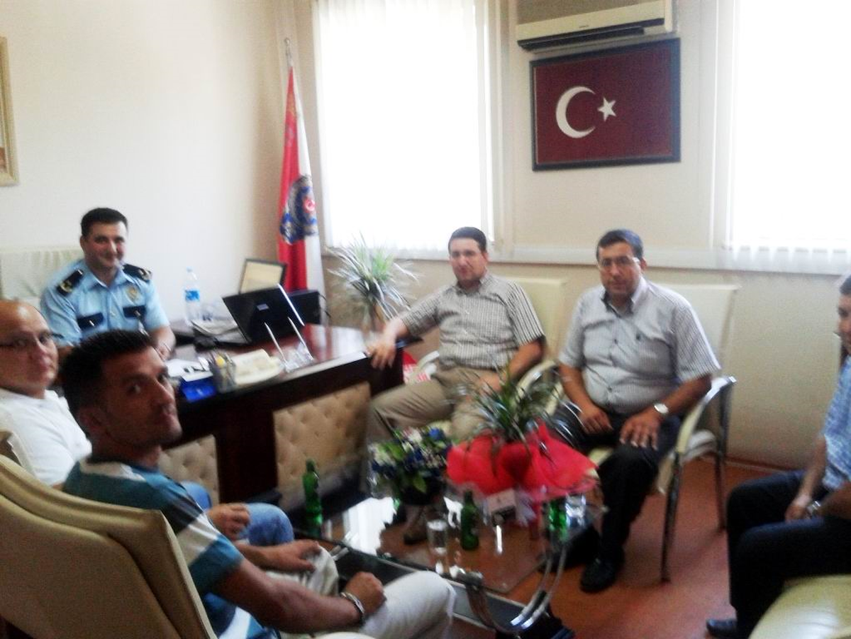 İlçe Emniyet Müdürünü Ziyaret Ettiler