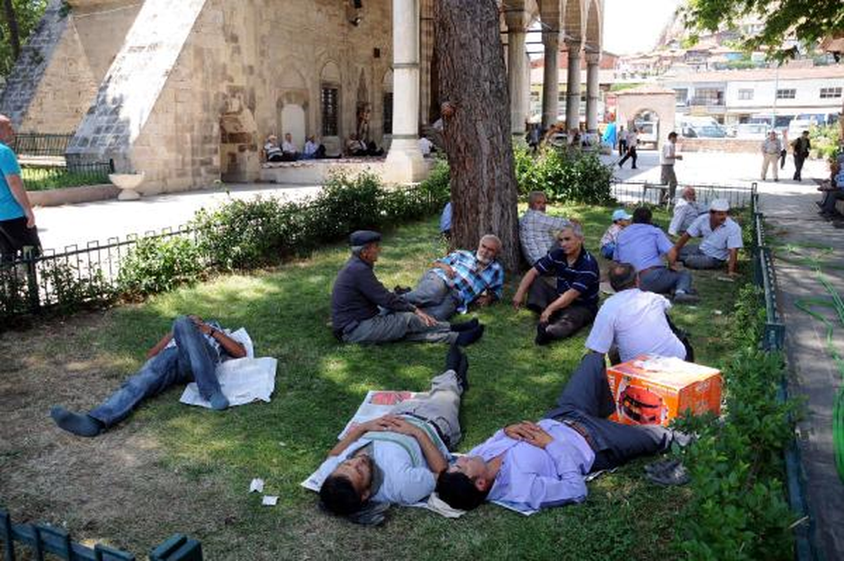 Tokat\'ta Sıcak Hava Bunalttı