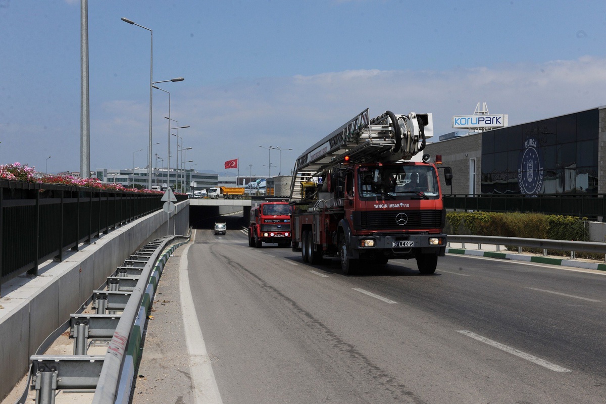 Ulaşım Yatırımları İtfaiyenin Hızını Artırdı
