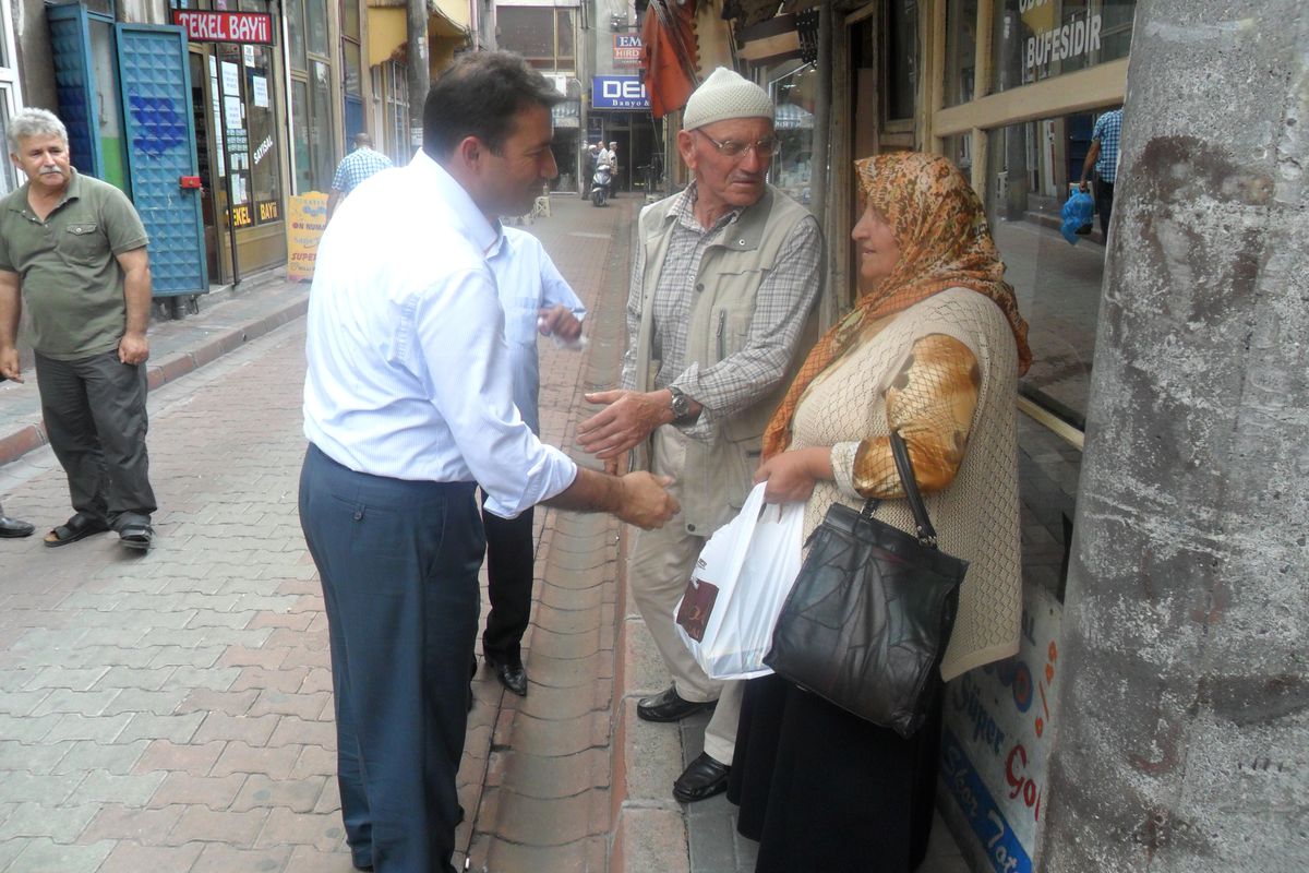 Ulupınar, Devrek Pazar Esnafını Ziyaret Etti