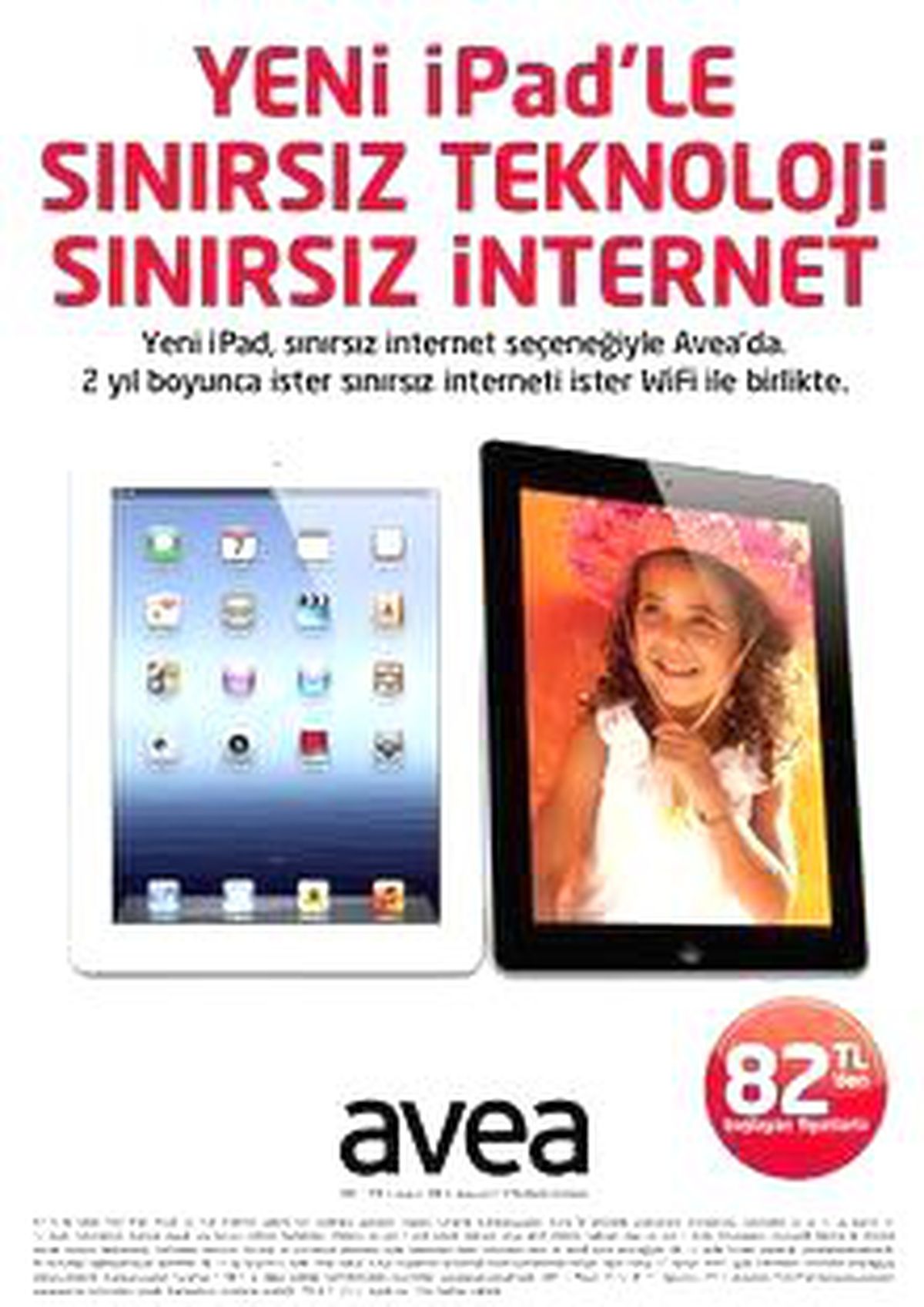 Yeni iPad Avea\'da