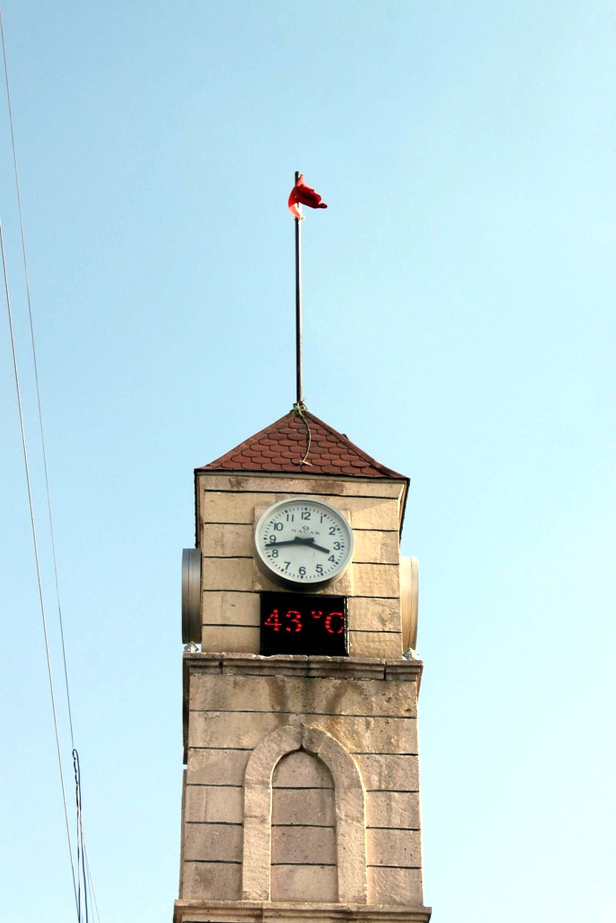 Yıldızeli\'nde Sıcaklık 43 Dereceyi Gördü