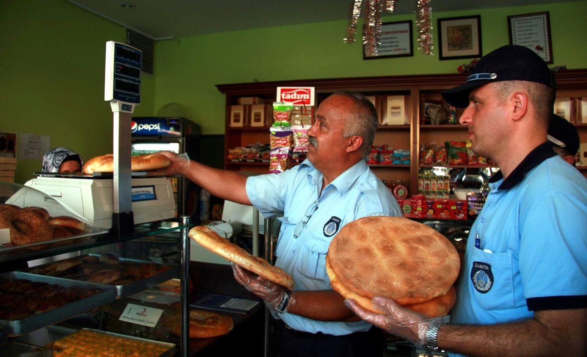 Zabıtadan Pide Denetimi