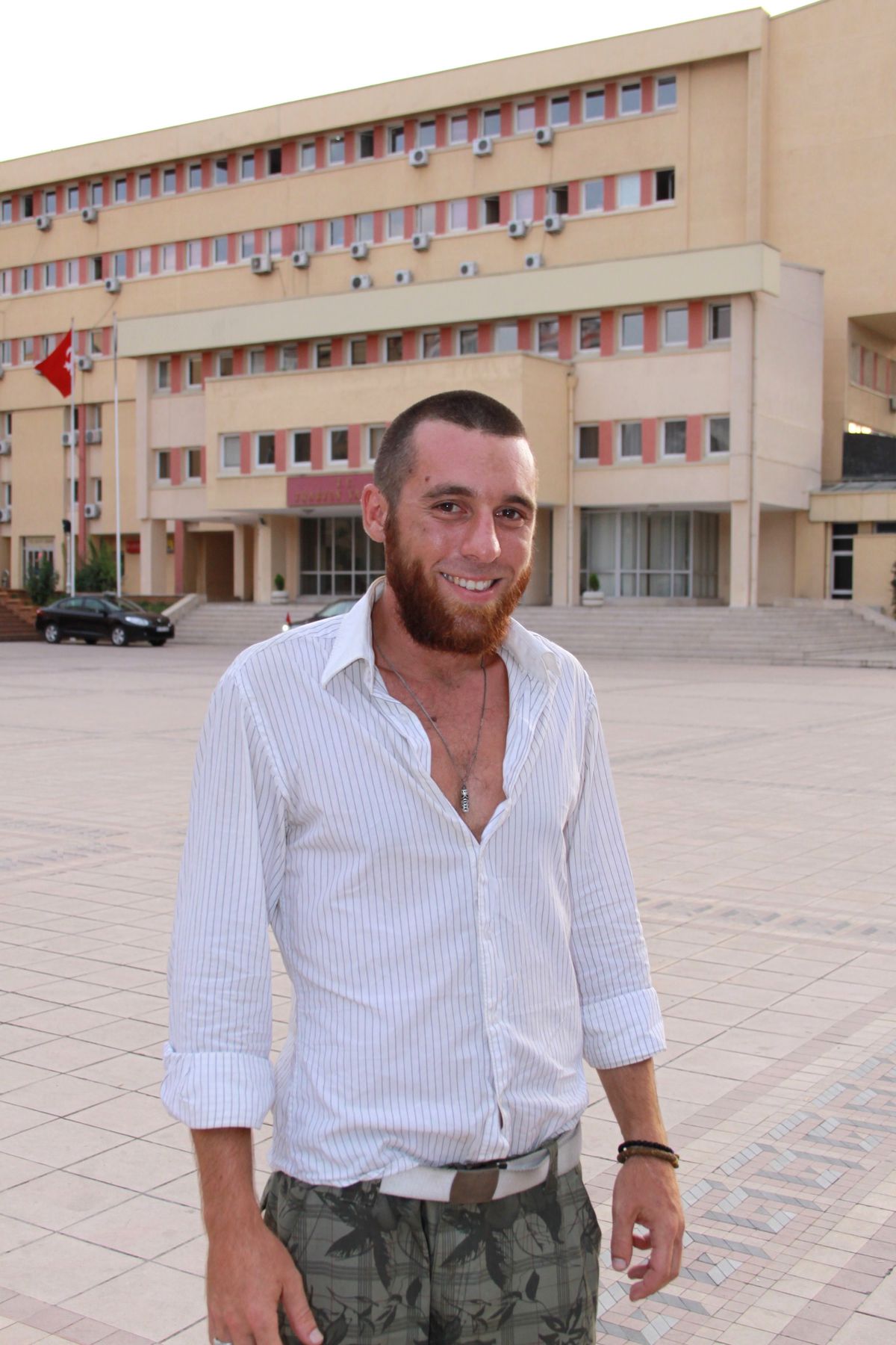 5 Yılda 61 Ülke Yürüyerek Gezmeyi Hedefleyen Fransız Trabzon\'da