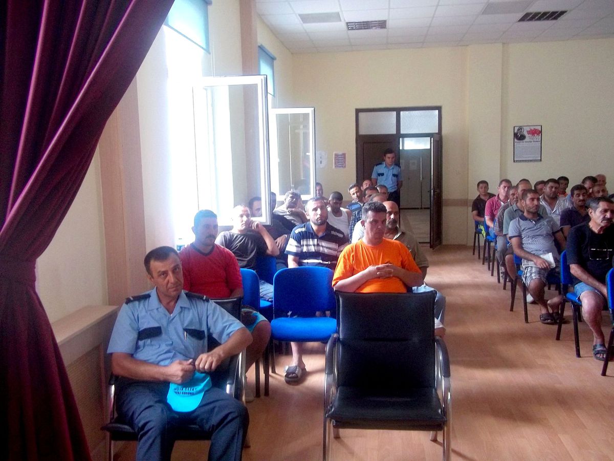 Acık Cezaevinde Hükümlülere Hijyen Eğitimi