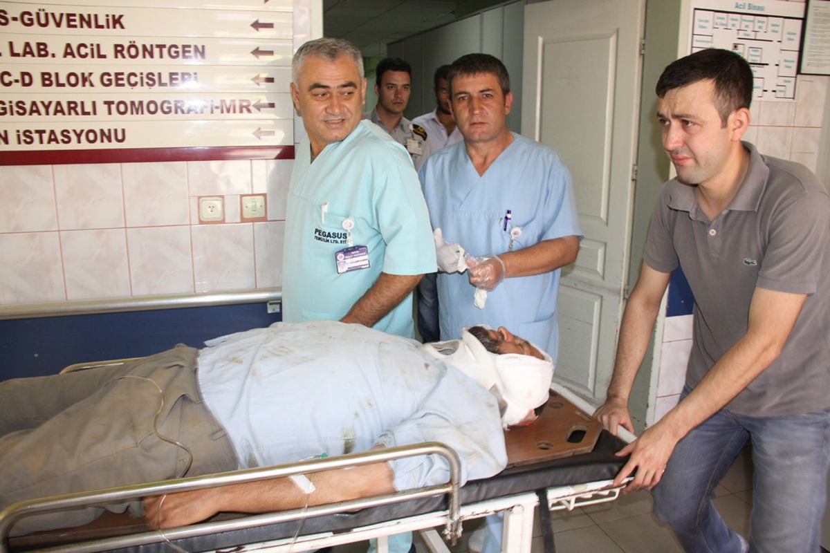 Ceviz Ağacından Düşen Yaşlı Adam Ağır Yaralandı
